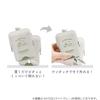 Kutsuwa Snoopy Air Pita Pouch 647SQC Light Gray