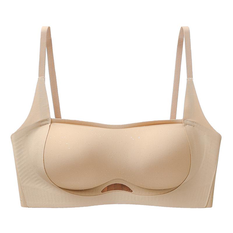 

Soft support, breathable and seamless, comfortable and large, gathered, anti-sagging, non-steel ring breasted women s bra xl(recommended 60-67.5kg )