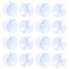 30Pcs Double Sided PVC Suction Cups Transparent Non Slip Pads for Glass Tabletop Secure Grip Small Reusable Suction Pads