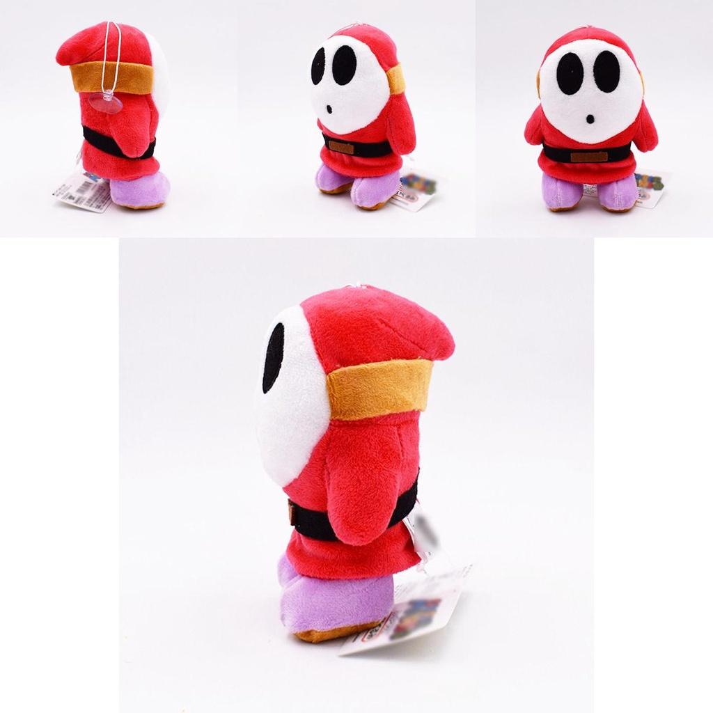 Adorable Super Mario Bros Shy Guy Stuffed Plush Toy 15cm