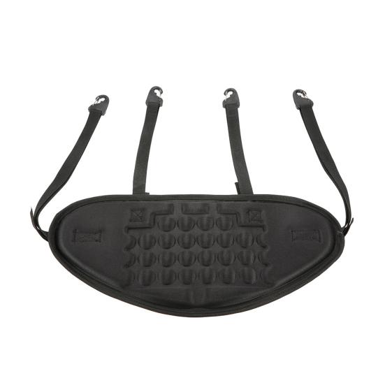 EVA Padded Kayak Backrest Ergonomic Adjustable Strap High Density Universal Canoeing Kayaking Rafting Boat Back Support Cushion