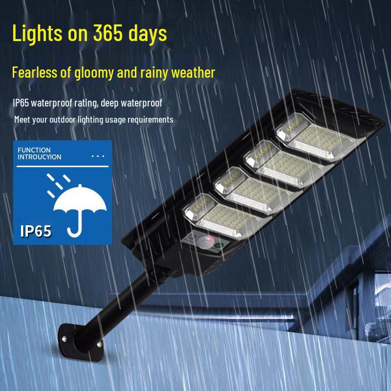 2024 Solar Street Light: Outdoor Waterproof, Motion Sensor, Human Body Induction Courtyard Wall Light.