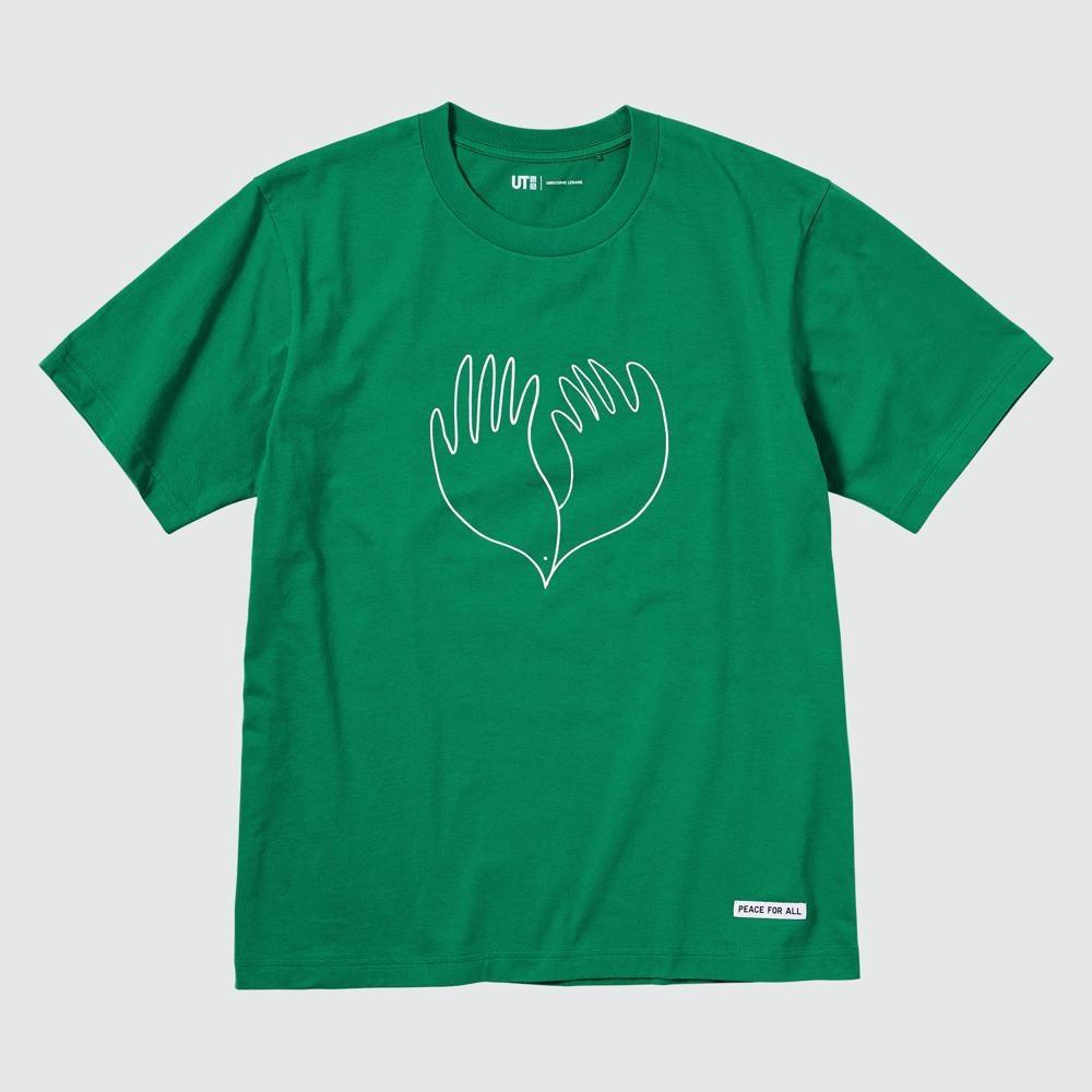 

Футболка UNIQLO Lemaire UT с коротким рукавом и графикой Brunswick Green/XS