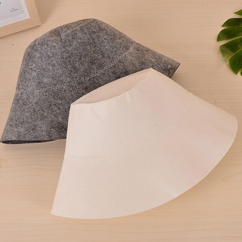 Skin-friendly Felt Bathing Cap Wool Head Protection