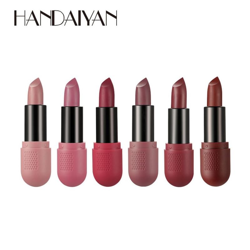 HANDAIYAN - Mousse Matte Lipstick 6 Colors Set