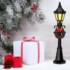 4 ks Vánoční mini modely pouličních lamp Domeček pro panenky Pouliční lampa Miniaturní vesnice Cestička Lucerna