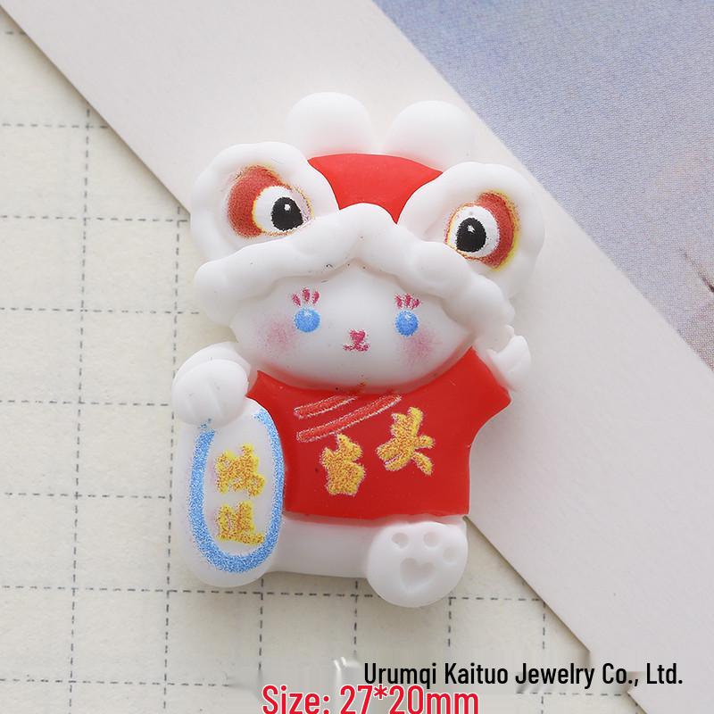 2023 Rabbit Style Resin Ornaments & Hair Clips DIY Kit