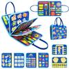 Montessori Toddler Busy Board Autism Sensory Toys Educational Activity Motor Skills Baby Life Skills Learning Toys for Kids