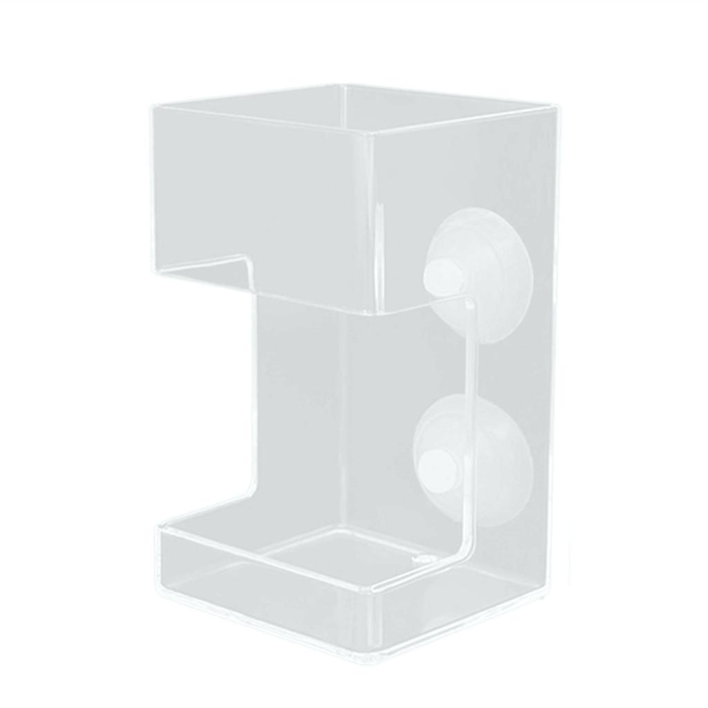 Einstellbarer, schwimmender und sinkender Futterspender für Fische. Platzsparender, leicht zu reinigender Fischfutterspender, geeignet für den Einsatz im Heimaquarium