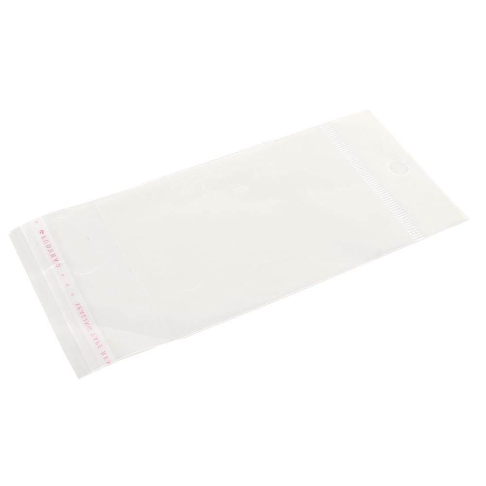 100pcs Kraft Paper Earring Display Cards Transparent Bag Keychain Display Cards  Jewelry Packaging