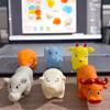 Squeaky Vinyl Animal Bath Toy for Toddlers Soft Water Play Figure Interactive Squeeze Toy for Baby Shower Fun Cute Floating Figurine for Pool Bathtub