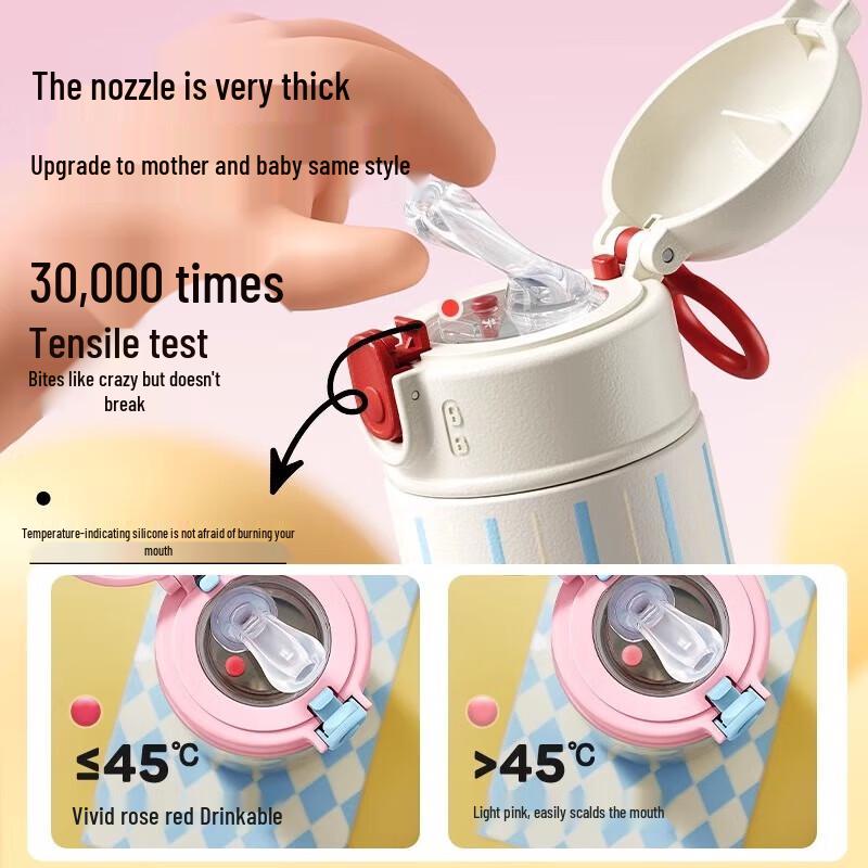 RELEA Children s 550ml Insulated Straw Cup