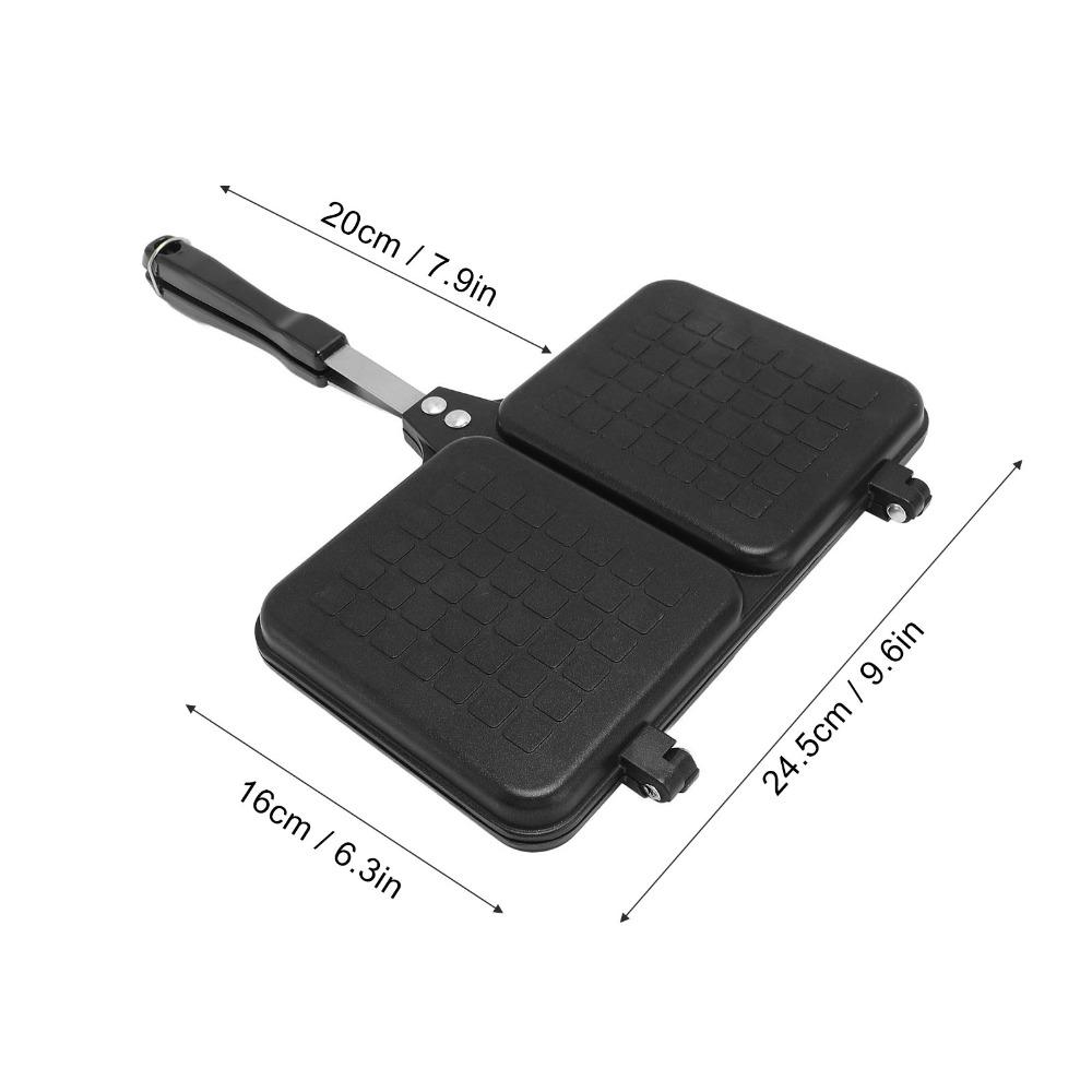 Aluminum Alloy Sandwich Pan Double Sided Aluminum Alloy Sandwich Pan Sandwich Grill Pan  Stovetop