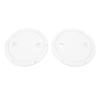 2PCS 8 Inch Deck Plate Round with Detachable Cover Antislip Excellent Rubber Sling Inspection   Cover for Marine Yachts Boat