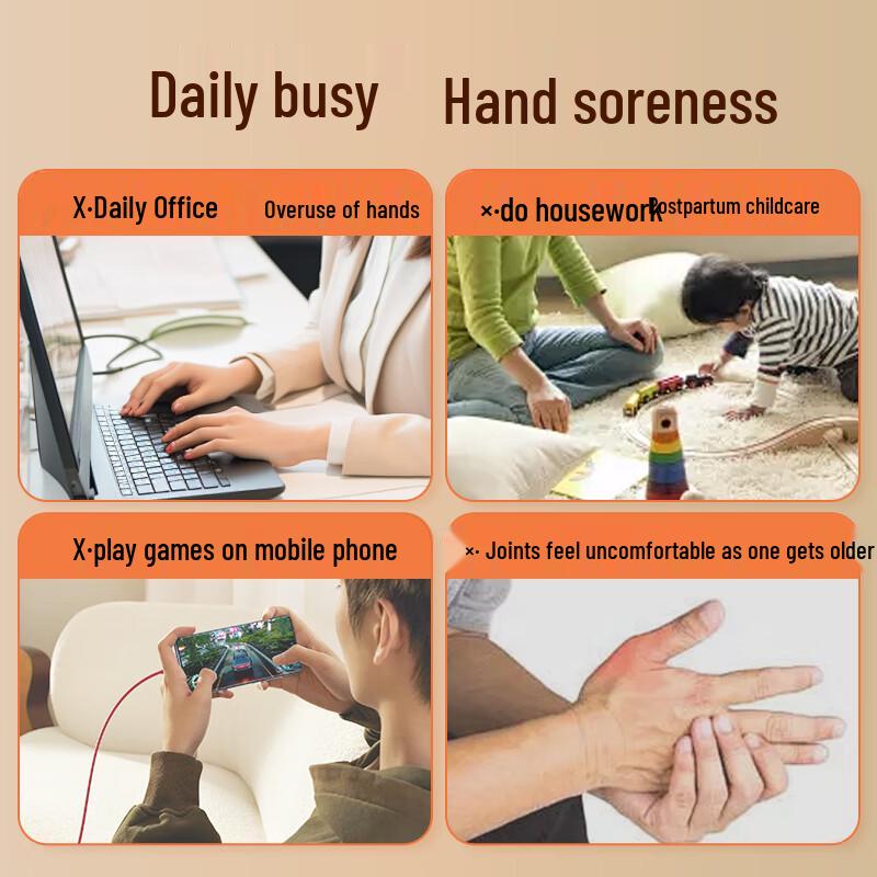 WayourCare Hand Massager CN plug (adapter included)