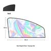 Car Laser Sunshade: Heat Insulating Window Curtain for Interior Windshield Protection