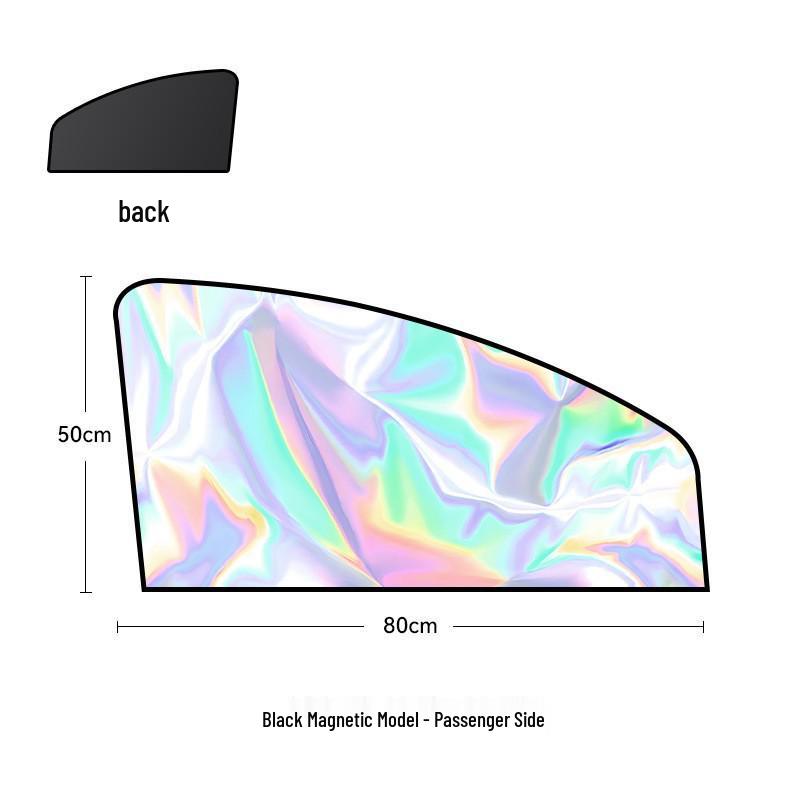 Car Laser Sunshade: Heat Insulating Window Curtain for Interior Windshield Protection