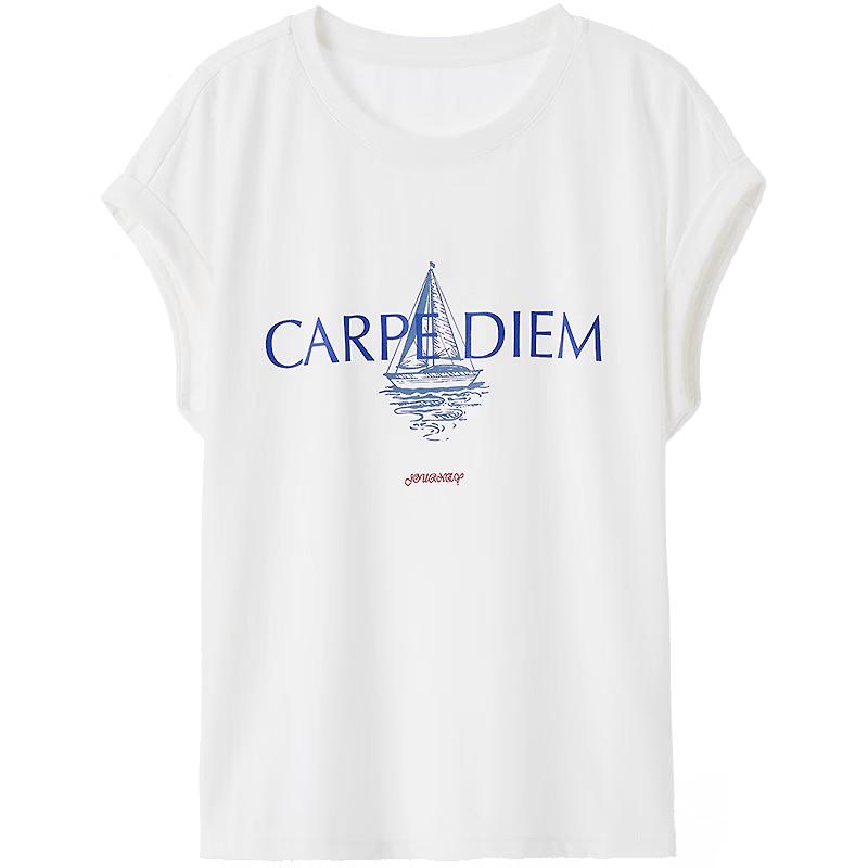 Women s Printed Raglan Sleeve T-shirt M
