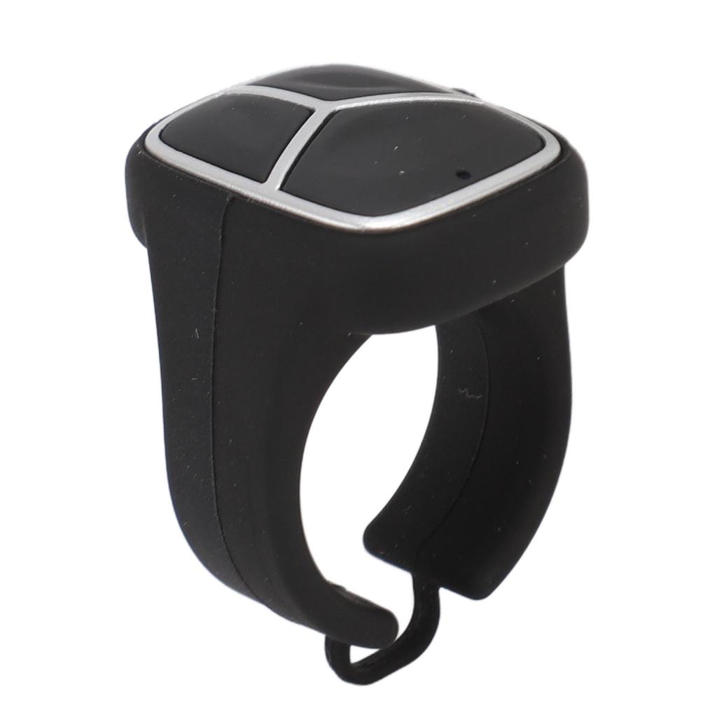 Remote Control Scrolling Ring Bluetooth 5.1 APP Page Turner Camera Shutter Remote Finger Scroller with Charging Cable