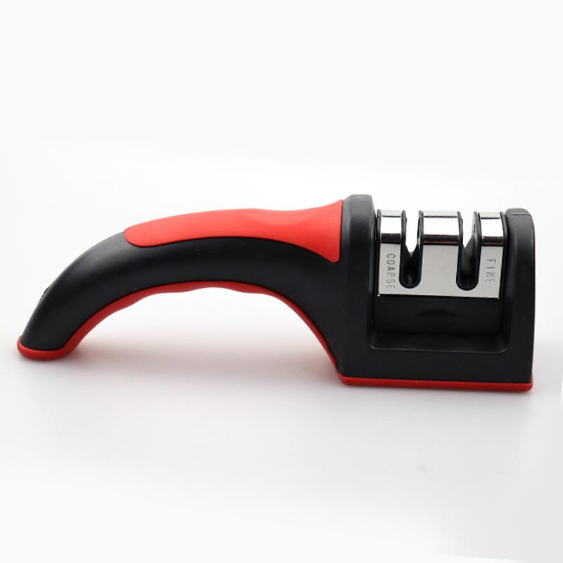 Manual knife sharpener household kitchen knife scissors dual-purpose quick sharpener