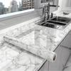 40cm Marble Vinyl Self Adhesive Wallpaper Waterproof Contact Paper PVC Wall Stickers for Kitchen Livingroom Home Decorative Film