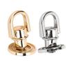 D  Stud Screw D  Rivet Sturdy Rotatable Simple Installation Zinc Alloy Iron Versatile for Handbags