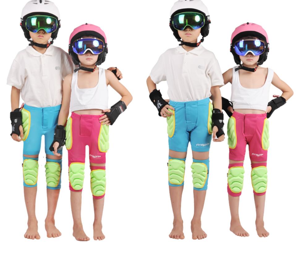 Rulleskøyter Hockeybukser Høykvalitets Lycra bomull Varmpresset EVA For 0-8 år Barn Ski bleie Sport Beskyttelsesutstyr