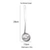 Stainless Steel Long-Handled Soup and Slotted Spoons for Hot Pot