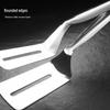 Stainless Steel Multi-Purpose Kitchen Tongs for Steak, Fish, Bread, Pancakes, and BBQ