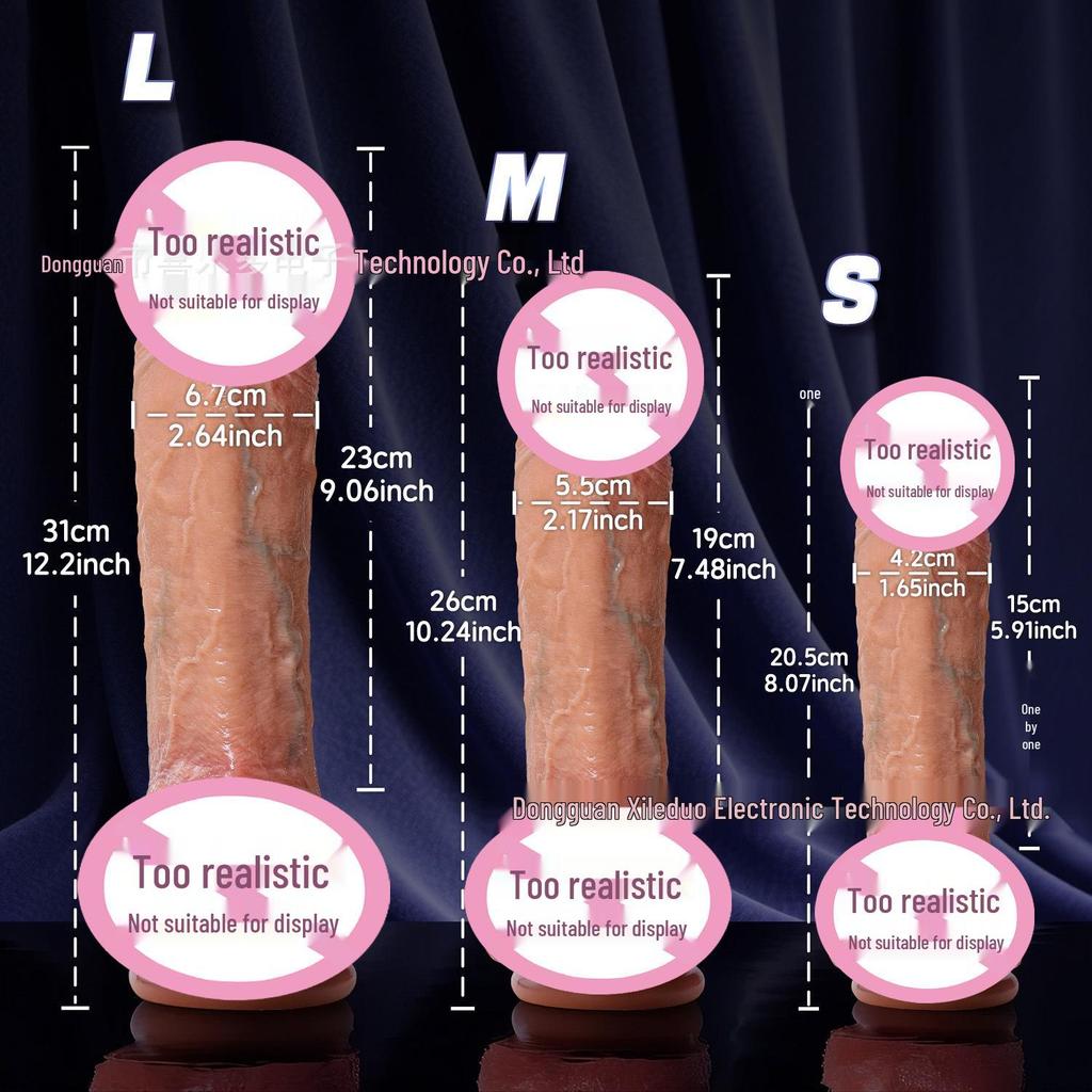 Realistic Silicone Large Soft Female Masturbation Toy