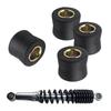 4/10pcs Motorcycle Scooter Rear Shock Absorber Bushing Rubber Ring Wheel Damper Bush Bushing Motorcycle Equipments Parts