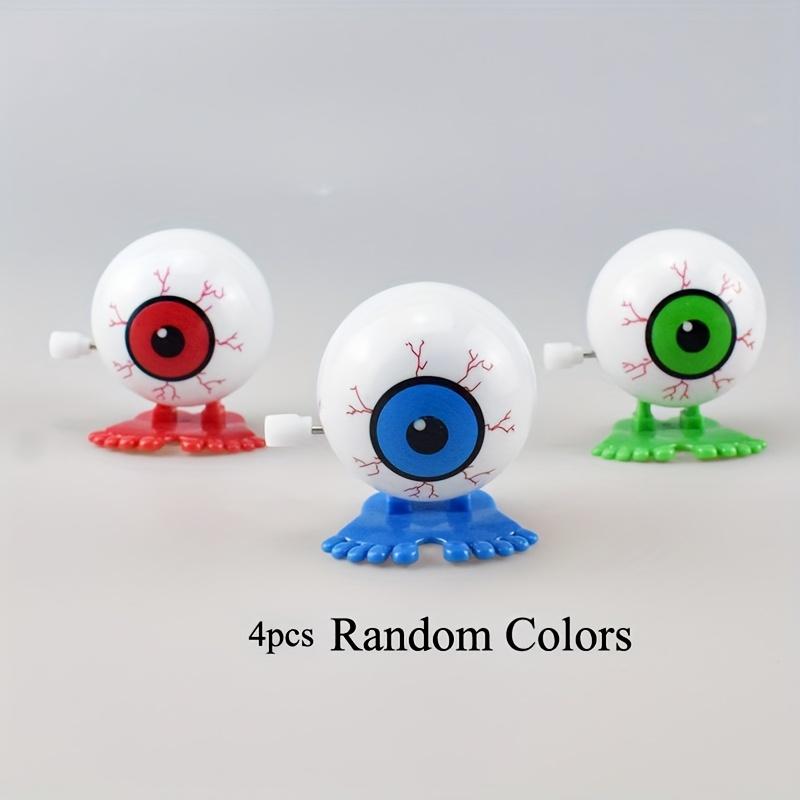 

Новинка Механическая игрушка Прыгающий глаз Подарок на Хэллоуин, Маленький подарок, Смешанный цвет, Пластик, Заводной механизм, Веселый и причудливый дизайн для детей и взрослых 4pcs