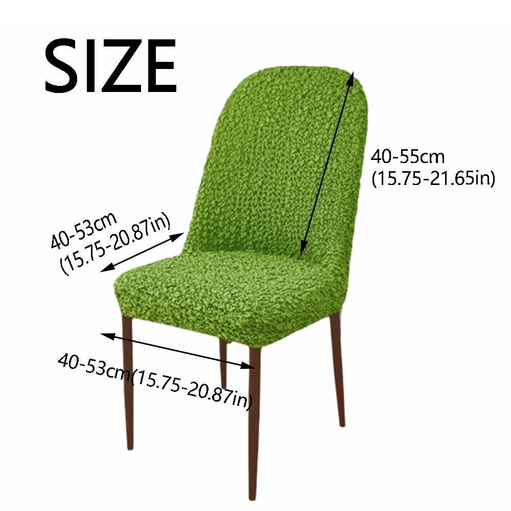 Breathable Elastic Chair Cover Stretchable Dining Chair Cover Full Wrap Stool Cover  Home Use