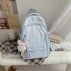 Schoolbag Large Capacity Multi-Pocket Backpack Middle School Student School Bag Female Junior High School Student High School Student Burden Reduction