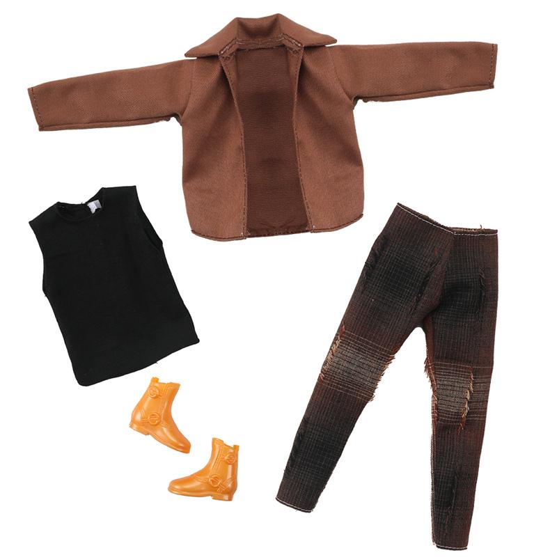 1/6 Male Supermodel Doll's Clothes Suit Fashion Casual Clothes 33cm Doll's Accessories Dress Up Toy