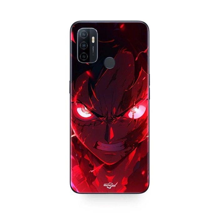 Phone Case - MANIACASE - Oppo A32 - One Piece Luffy Gear Art - Silicone TPU - Flexible
