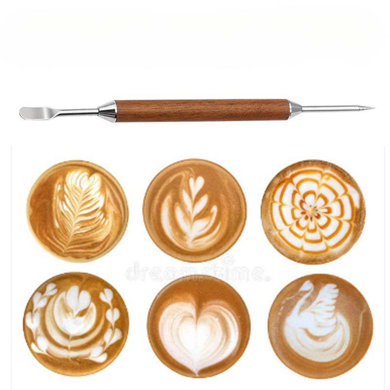 1 Piece Cafe Latte Art Pen Cappuccino Latte Decorative Art Pen, Coffee Machine Accessories Coffee Bar Accessories