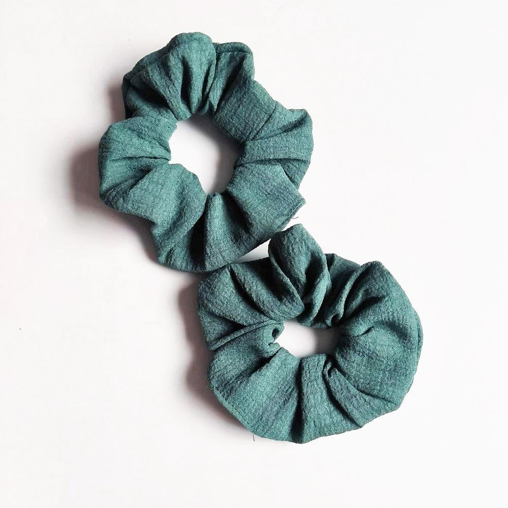 2PCS/4PCS Solid Color Cute Sweet Puff Pattern Hair Hoop for Girls Hair Accessories for Women Hair Rope