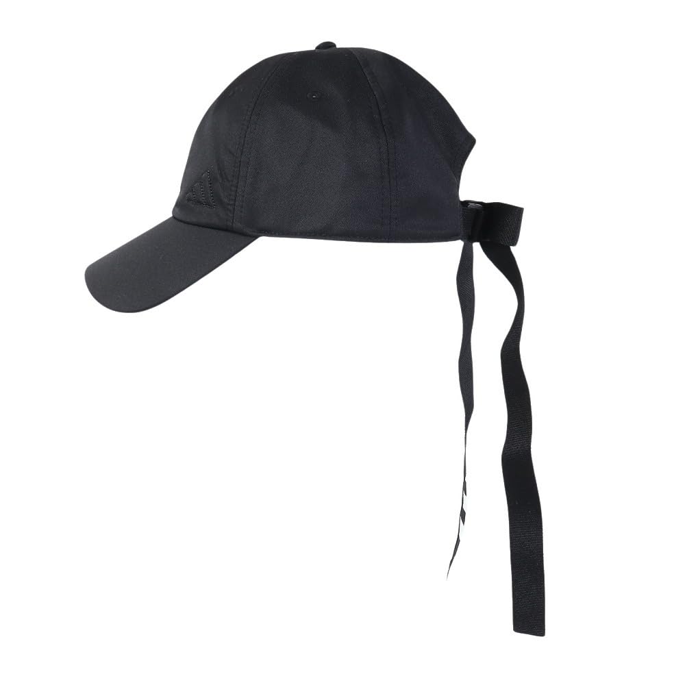 Golf Cap Three Stripes Ribbon Cap Black [Adidas Golf] Women's