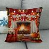 Autumn Animals: Dogs, Squirrels, Wolves, Raccoons Digital Printing Short Plush Pillow Covers For Car Sofa Office Cushion Cover