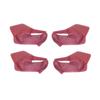 For Jeep Renegade 2015 2016 2017 4pcs Microfiber Leather Door Armrest Panel Cover Protection Trim