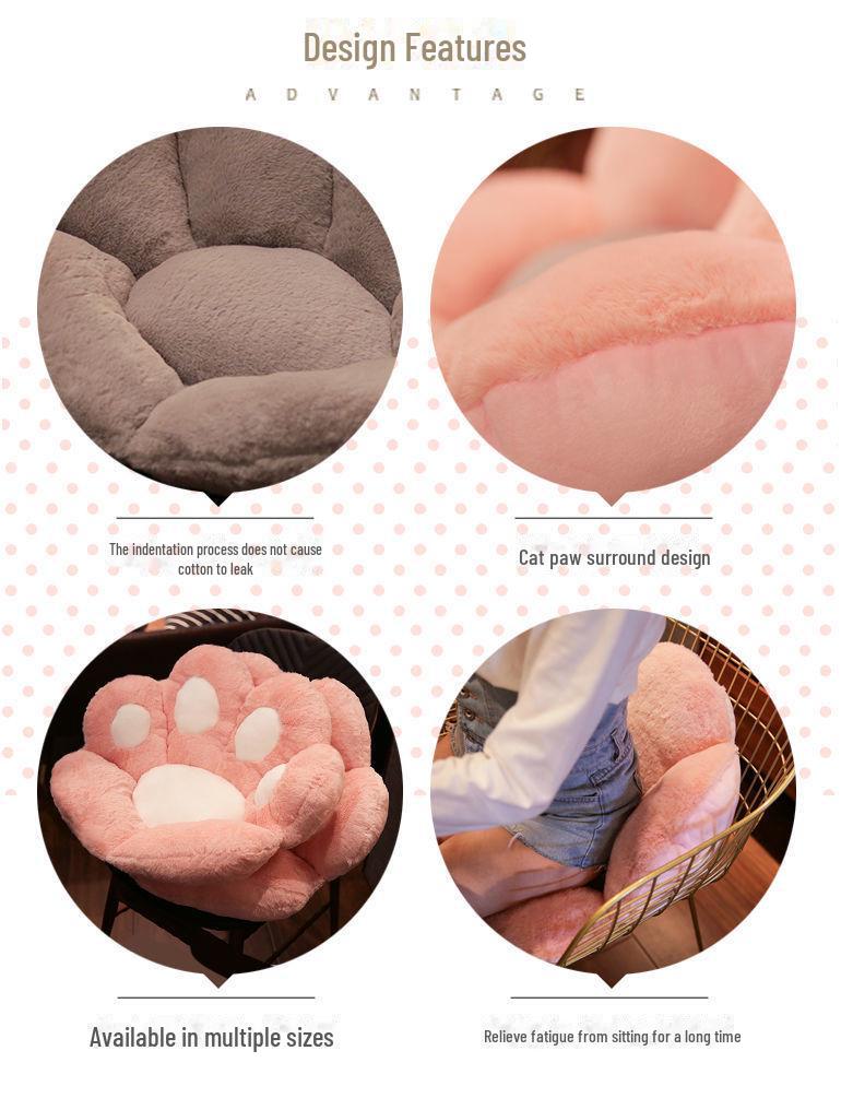 Student Langer Sitzstuhl Kissen - Verdickt, Superweich, Lendenwirbelstütze