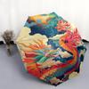1 PC Automatic Folding Umbrella - Dragon Pattern, Portable & Foldable Design with 8 Ribs, Christmas Birthday Gifts