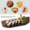 Elegant Sushi Tray Snacks Salad Desserts Wooden Container Home Restaurant Serving Dish