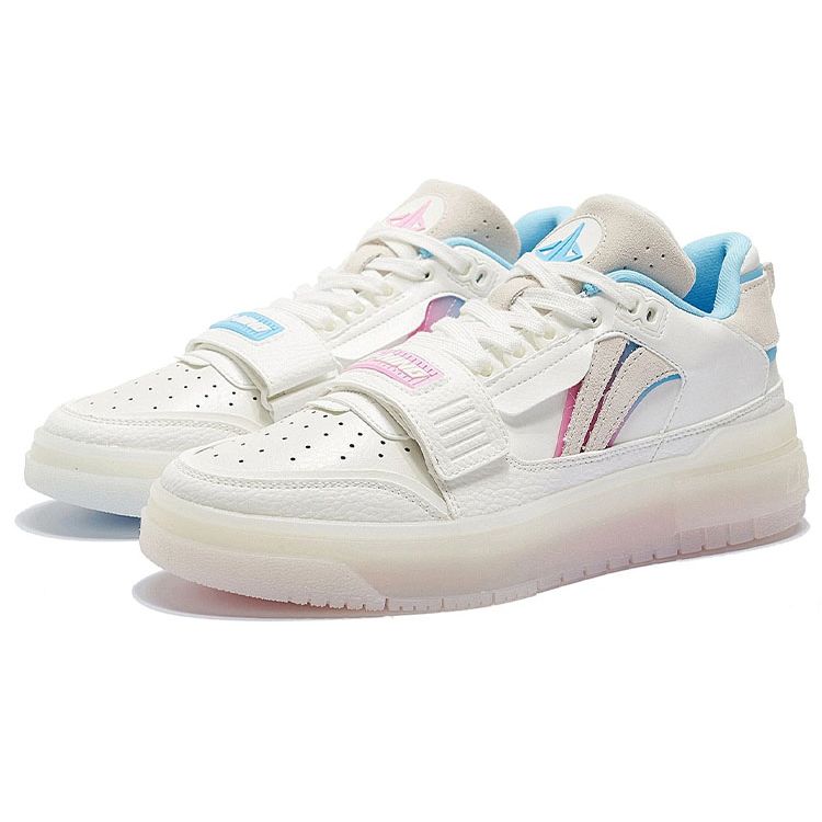 Li Ning Rookie Anti-Slip Shock Absorption Wear-Resistant Low-Top Basketball Shoes Men sneaker Off-White ABCS049-4