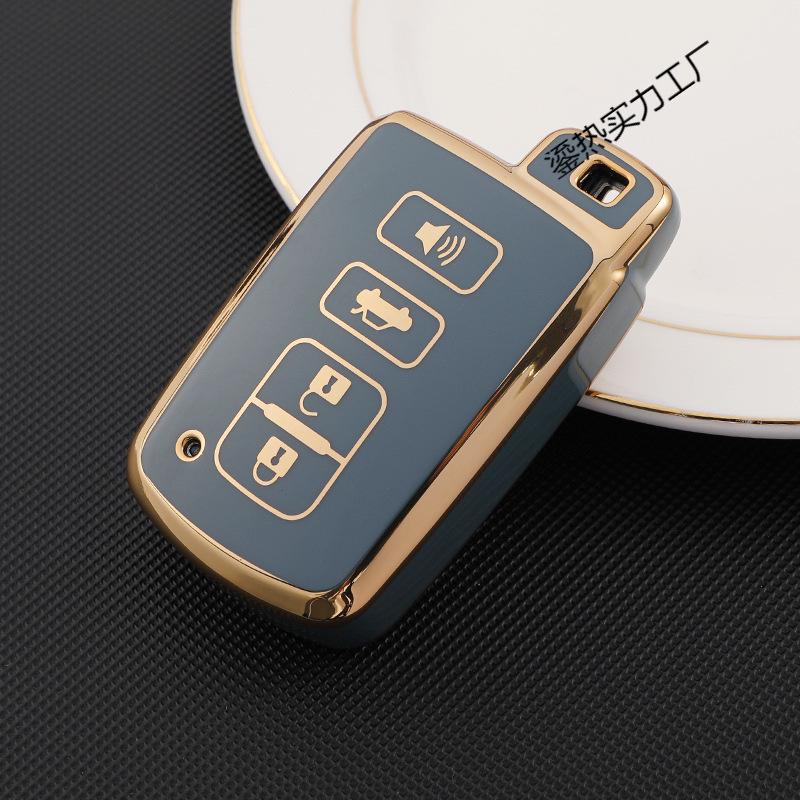 TPU Key Case Cover for Toyota: Avalon, Camry, Corolla, Highlander, RAV4