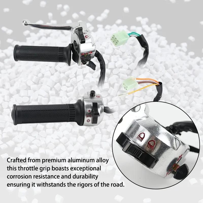 LINGQI RACING Twist Throttle Hand Throttle Grips Function Handlebar Switches for Mini Trail Monkey Z50 Z50A Dirt Pit Bike Parts