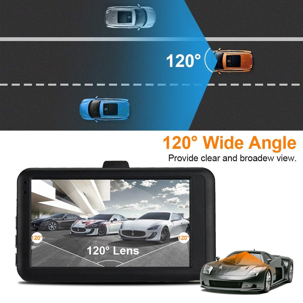 3 Inch HD Vehicle DVR Video Camera Recorder Dash Cam 1080P HDMI Wide Angle Night Vision Camera with Bracket