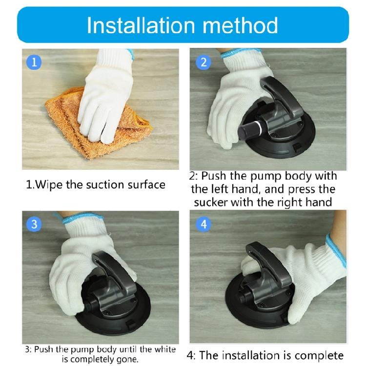 Automotive Dent Remover Vacuum Suction Cup Hand Pump Heavy Duty Dent Puller Removal Tool Car Body Dent Repair Puller