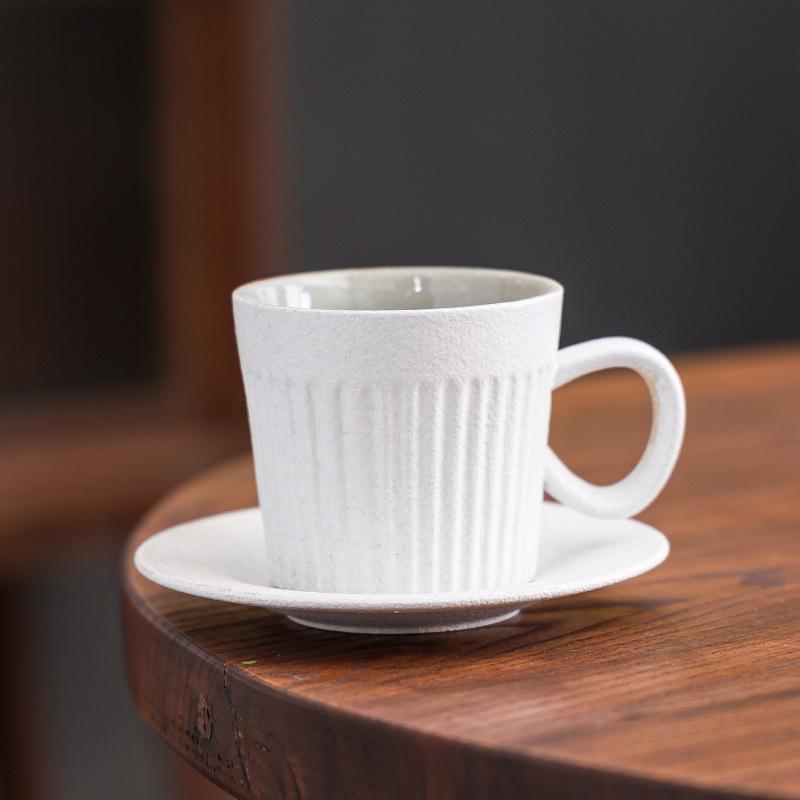 Espresso Coffee Cup And Saucer Set, Latte Latte Cup, High-Value Mug.